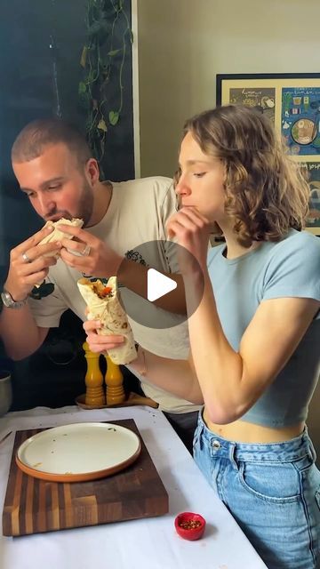 Vegan Recipes on Instagram: "🌱recipe below 👇 Love these two! 🤸‍♀️ follow for more!

By: @alfiecooks_ and @fitgreenmind 🍄 MUSHROOM SHAWARMA 🌯

everyone loves shawarma, but did you know you could make your own at home… not with meat, but with MUSHROOMS 🤯

using oyster mushrooms 🍄 we served the shawarma pieces in a wrap with tzatziki, salad, tahini + more - but you can use whichever fillings you like!

INGREDIENTS (serves 4)

SHAWARMA
600g oyster mushrooms
1 tbsp each: garlic granules, ground cumin, smoked paprika, dried oregano, onion powder
1 tbsp ground coriander
1 tsp cinnamon
1 lemon
2 tbsp maple / agave syrup
4 tbsp olive oil (use as needed)
Salt 
Pepper

TO SERVE: sliced tomato, cucumber, red onion, fresh parlsey, tahini + tzatziki

METHOD
⁠1. Sear the mushrooms in a hot pan by Mushroom Shawarma, Tzatziki Salad, Tomato Cucumber, Oyster Mushrooms, Salad Sauce, Agave Syrup, Sliced Tomato, Spice Mixes, Smoked Paprika