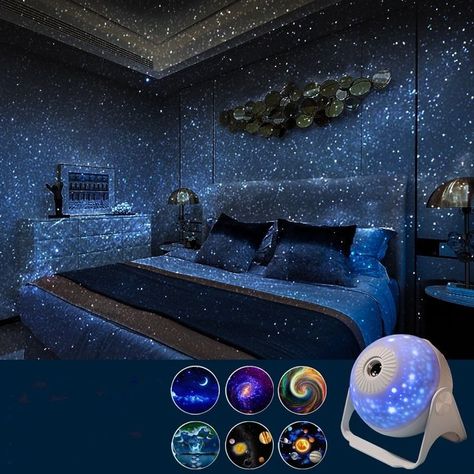 Cosmic Clouds, Space Projector, Planetarium Projector, Mini Verse, Ceiling Projector, Room Gaming, The Milky Way Galaxy, Star Projector Light, Galaxy Projector