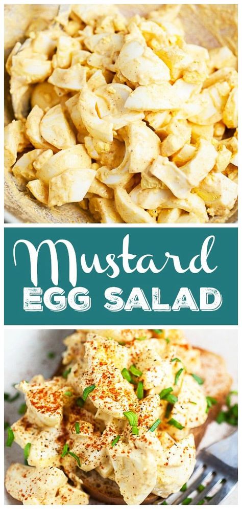 Mustard Egg Salad, Devil Eggs, Fantastic Recipes, Spinach Salad Recipes, Paleo Salads, Free Lunch, Light Meals, Lettuce Cups, Egg Salad Recipe