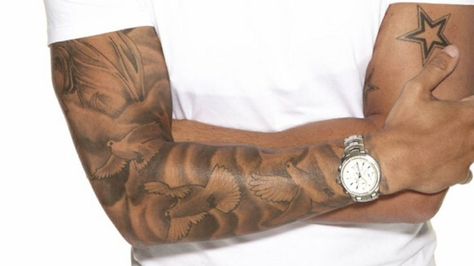 Cloud Tattoo Sleeve, Underarm Tattoo, Mangas Tattoo, Half Sleeve Tattoos Forearm, Tatoo Inspiration, Forarm Tattoos, Forearm Sleeve Tattoos, Cloud Tattoo, Cool Forearm Tattoos