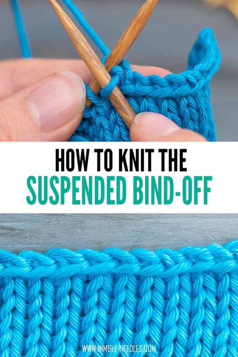 Knitting Bind Off, Bind Off Knitting, Knitting Quilt, Stretchy Bind Off, Advanced Knitting, Knitting Hacks, Knitting For Charity, Knitting Help, Knitting Stitches Tutorial