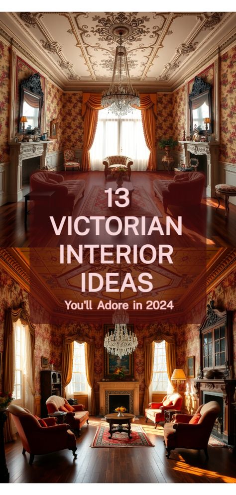 Victorian homes interior Grand Interior Design, French Chateau Style Homes Interior, Victorian Style Apartment, Parlor Room Ideas Victorian Interiors, Victorian Parlor Sitting Rooms, Old Victorian Homes Interior Vintage, Living Room Decor Victorian, Escape To The Chateau Interior, 1910s Interior Design