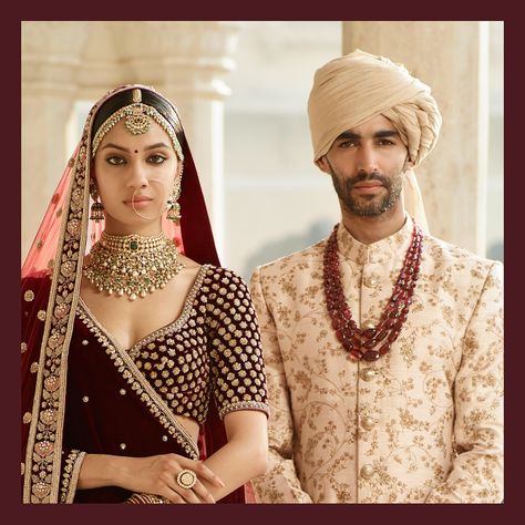 Sabyasachi Groom Sherwani, Groom Jewellery, Cheap Gold Jewelry, Sabyasachi Mukherjee, Sabyasachi Jewellery, Punjabi Bride, Kundan Jewelry, Wedding Sherwani, Heritage Jewellery