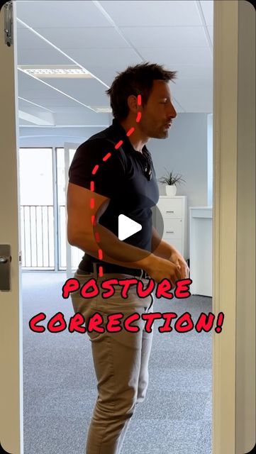 James Somerset Osteopath on Instagram: "Posture correction stretch. #posture #posturecorrection" Stretches Exercises, Posture Correction Exercises, Posture Correction, July 7, School Boy, Somerset, Gym Workouts, Health, Hair