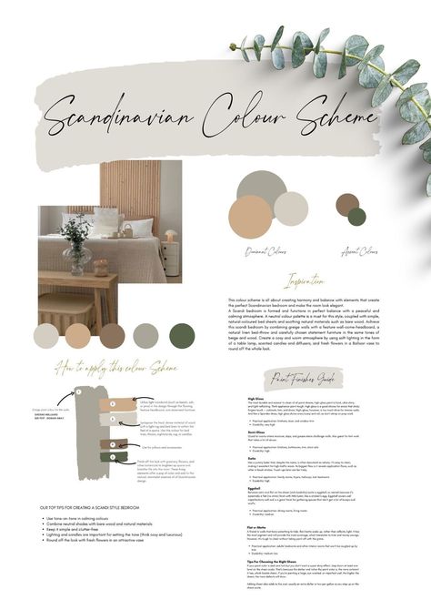 [SponsoredPost] Selecting The Best Color For A Space And Then Choosing Additional Colors To Complement It Is A Daunting Task, But It Doesn't Need To Be Anymore With This Pre-Made Color Scheme. Download The Scandinavian Bedroom Color Scheme To Guide You In Creating The Scandi Look In Your Bedroom. What You'll Get: Scandinavian Bedroom Color Scheme With Tips On How To Apply The Colors To Your Room Paint Finishes Guide To Help You With Choosing The Right Sheen For #scandinavianinteriorlivingroomnor Scandinavian Pallete Color, Square Space Color Palette, Nordic Interior Color Palette, Scandinavian Paint Palette, Scandinavian Bedroom Color Palette, Guest Bedroom Color Palettes, Bedroom Ideas Scandinavian Modern, Light Oak Color Palette, Minimalist Neutral Color Palette