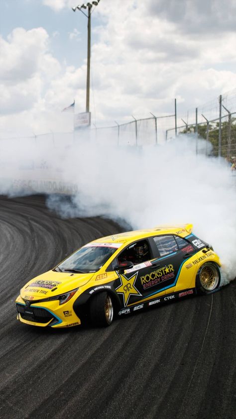 Toyota Corolla Sport, Toyota Corolla Hatchback, Formula Drift, Drifting Cars, Cool Car Pictures, Street Racing Cars, Street Racing, Tuner Cars, Japan Cars