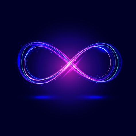 Infinity Symbol Art, Infinity Drawings, Infinity Wallpaper, Infinity Tattoo Designs, Neon Effect, Amoled Wallpapers, Purple Vibe, Infinity Sign, Cool Wallpapers For Phones