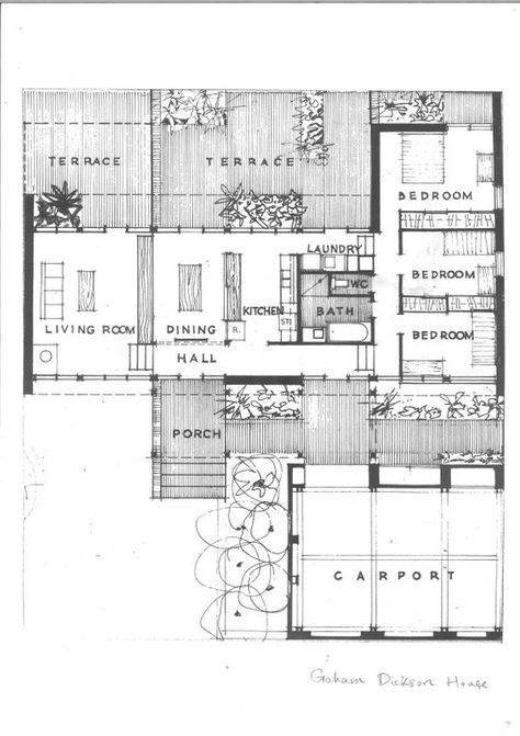 70s House Plans, Sims Blueprints, Usonian House, Norwegian House, Create Floor Plan, Allison Ramsey, Modern Floor Plans, Modernist House, Plans Architecture