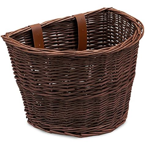 ProSource Bike Bicycle Baskets Cruiser Bike Basket, Nantucket Bike Basket, Wicker Bicycle Basket, Bicycle Baskets, Nantucket Style, Bicycle Basket, Picnic Lunch, Comfort Bike, Bike Basket