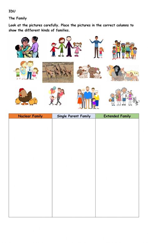 Family Roles Worksheet, Dynamics Worksheet, Grade 1 Worksheets, Worksheets For 1st Grade, Family Exercise, Human Life Cycle, Halloween Math Worksheets, What Is Family, Pre K Worksheets