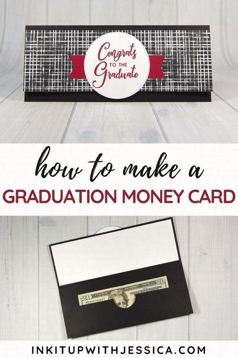 Masculine Graduation Cards, Graduation Cards Diy, Diy Graduation Cards, Money Holders Card, Graduation Cards Handmade, Cards Tutorial, Graduation Money, Diy Graduation, Business Envelopes