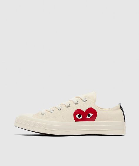 Comme des Garcons Play X Converse Chuck Taylor 70 Ox Sneaker | SEVENSTORE Commes Des Garcons Converse, Converse X Comme Des Garcons, Play X Converse, Converse Chuck Taylor 70, Converse Comme Des Garcons, Chuck Taylor 70, Comme Des Garcons Converse, Guy Style, Comme Des Garcons Play