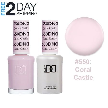 DND Soak Off Gel & Lacquer Duo Set #550 Coral Castle, is a high gloss shine that lasts for up to 3 weeks with no chipping or peeling and soaks completely off in 10 to 15 minutes. DND set is applied faster, feels thinner, and last longer than any other gel available. Forget base coats, bond-aids, and primers. DND delivers a fast two-step professional system that is unique from any other on the market. Fused with essential vitamins, DND makes nail stronger, healthier, as well as stunning for weeks Dnd Gel Nail Polish, Perfect Match Gel Polish, Coral Castle, Dnd Gel Polish, Gel Nails Diy, Nail Candy, Pink Nail Polish, Gel Lacquer, Gel Polish Colors