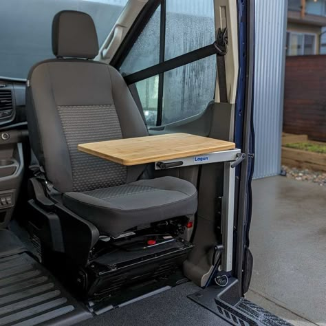 Lagun Table, Van Conversion Build, Nissan Elgrand, Diy Van Conversions, Van Rv, Diy Campervan, Van Conversion Interior, Campervan Life, Build A Camper Van