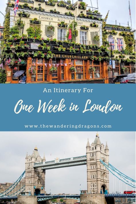 1 Week London Itinerary, 1 Week In London, One Week In London, Traveling England, A Week In London, England Itinerary, Uk Vacation, Week In London, Highgate Cemetery