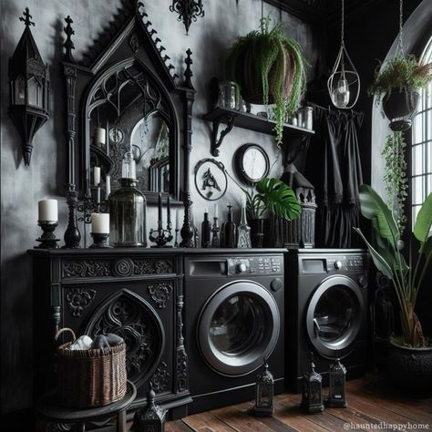 All Posts • Instagram Goth Interior Design, Dark House Aesthetic, Gothic Home Interior, Goth Interior, Victorian Gothic Decor, Gothic Homes, Gothic Cottage, Goth Houses, Gothic Interior