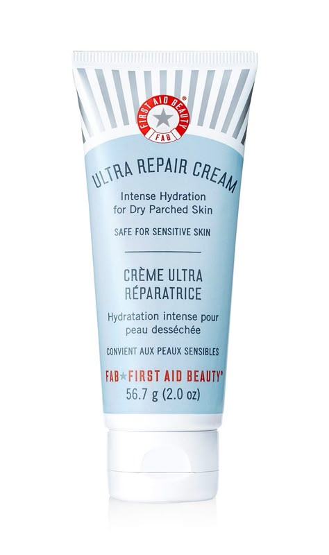 Ultra Repair Cream, Moisturizer For Face, Hydrating Moisturizer, Beauty Cream, First Aid Beauty, Facial Moisturizers, Hydrating Cream, Repair Cream, Cosmetic Packaging