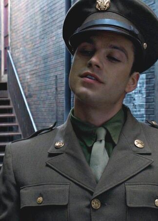 Sergeant Barnes Man In Uniform, Bucky Barnes, His Eyes, The Sky, A Man, The Story, Marvel, White, Black