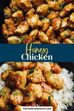 Honey Walnut Chicken Recipe, Crispy Honey Chicken, Honey Chicken Recipe, Walnut Chicken, Beef Recipe Instant Pot, Chicken Skillet Recipes, The Cookie Rookie, Chicken Ideas, Cookie Rookie