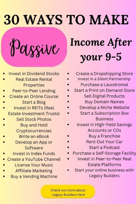 How To Become a Virtual Assistant and Earn $40/hr ✅(Follow This Link)✅ Profit Income Ideas, Investment Ideas Passive Income, Investing For Beginners Passive Income, Passive Income Aesthetic, Second Income Ideas, Streams Of Income Ideas, Small Business Ideas Products, Side Income Ideas, Income Sources