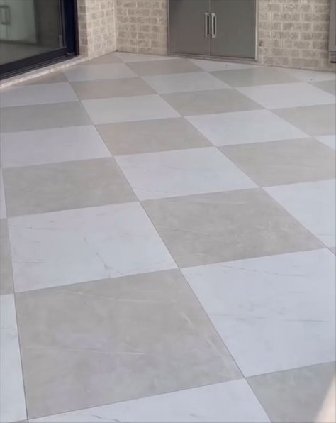 Sterlina II™ 24" x 24" Singular … curated on LTK Tile Floor With White Cabinets, Checkerboard Floor Laundry Room, Checkered Floor Mudroom, Checked Tile Floor, Mud Room Tile Floor Ideas, 24x24 Tile Floors, Checker Tile Floor, Checkerboard Tile Bathroom, Checkerboard Floor Bathroom