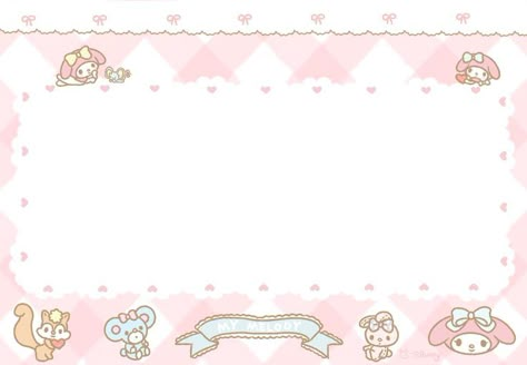 Sanrio Aesthetic Desktop Wallpaper, Ipad Pink Wallpaper, Wallpaper Ipad Pink, Cute Wallpaper For Laptops, Pink Wallpaper Laptop, Pink Wallpaper Ipad, Melody Wallpaper, Cute Slides, Kawaii Background