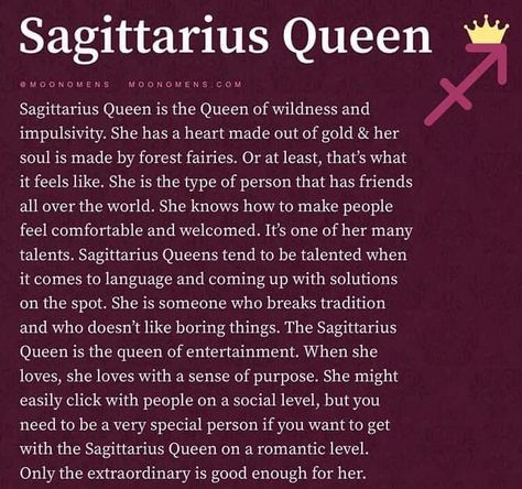 Sagittarius Facts Women, Omens Signs, Sagittarius Quotes Facts, Sagittarius Queen, November Horoscope, Moon Omens, Zodiac Sagittarius Facts, Sagittarius Personality, Forest Fairies