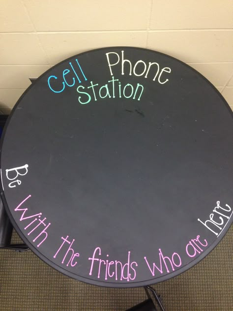 Youth group cell phone station! Youth Group Decorating Ideas, Youth Group Ideas Church, Youth Group Decor, Church Youth Group Room Design, Youth Ministry Room Ideas, Church Lock In Ideas Youth, Lock In Ideas Church, Church Youth Room Ideas Decor, Small Youth Room Ideas