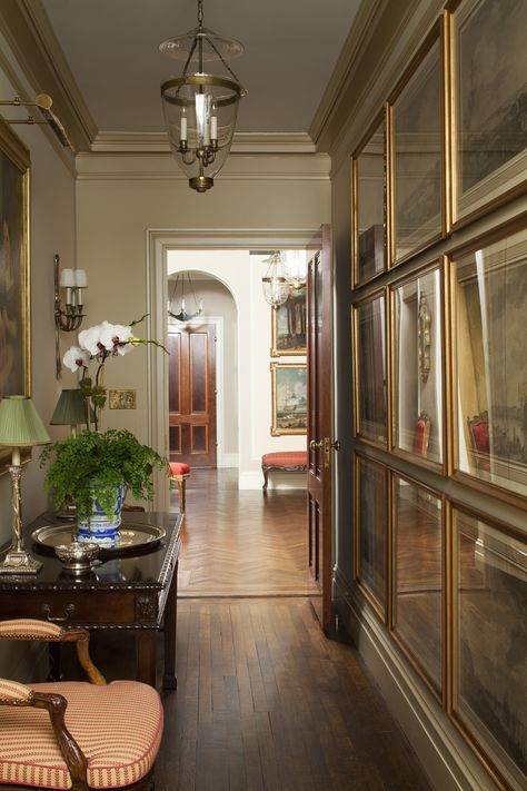 See more of Brockschmidt & Coleman LLC's "Park Avenue Apartment" on 1stdibs Park Avenue Apartment, Traditional Staircase, Entrance Way, New York City Apartment, Foyer Decorating, Entry Hallway, New York Apartment, In This House, Entry Hall