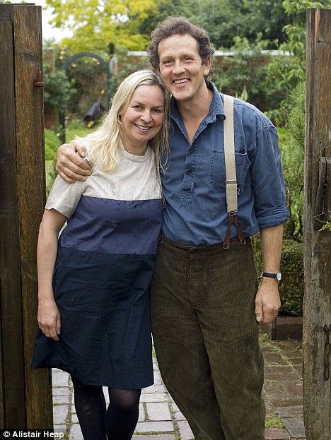 Life-changing health problem: Monty Don with his wife Sarah Monty Don Longmeadow, Longmeadow Garden, Gardening Pants, Monty Don, Meadow Garden, Heavy And Light, British Garden, Tv Presenter, Love Garden