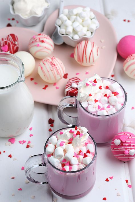 Valentines Hot Chocolate, Chocolate Valentine, Hot Chocolate Cocoa, Strawberry Candy, Homemade Hot Cocoa, Gluten Free Candy, Hot Chocolate Gifts, Family Fresh Meals, Chocolate Shells