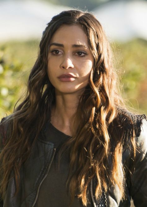 Raven Reyes, The 100, Hair, Leather, Black