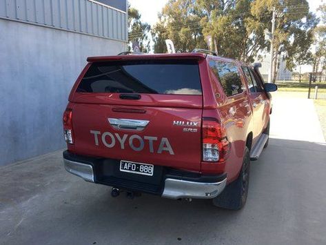 At PJ’s 4x4, we bring you the finest Toyota Hilux Canopy, created with an emphasis on quality. The ELITE canopy is our premium bespoke canopy designed to suit your Toyota Hilux 4x4 dual cab. At a glance the ELITE canopy mounted to the Hilux looks as if it was built with the car and rolled off the Toyota production line with its sleek level roof line and matching design features. Toyota Hilux 4x4, Hilux 4x4, Canopy Glass, Glass Lift, Roof Lines, Canopy Design, Roof Racks, Matching Design, Safety Devices