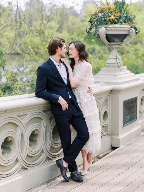 Bethesda Terrace Engagement Photography | Bethesda Terrace Engagement Photos | Engagement Photo Ideas | NYC Engagement Photos Bethesda Terrace Engagement, Villa Terrace Milwaukee Engagement, Engagement Photos Nyc, Victor Barbone Jewelry, City Engagement, Photography Workshops, Floral Hair, Couple Shoot, Central Park