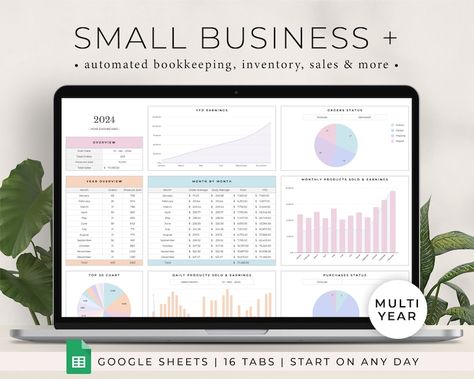 Small Business Tracker, Small Business Spreadsheet, Business Spreadsheets, Inventory Management Templates, Business Spreadsheet, Inventory Spreadsheet, Bookkeeping Spreadsheet, Spreadsheet Design, Google Sheets Templates