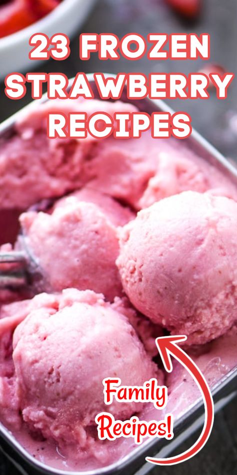 If you've ever wondered what to do with frozen strawberries, then I've got just the list for you! 23 Amazingly delicious frozen strawberry recipes that will have you drooling in seconds! #dessert #snack #appetizer #drink #breakfast #roundup #frozenstrawberry #frozenstrawberries #strawberry #recipe #strawberryrecipe #cook #bake #smoothie #easy #quick #numstheword #recipes What To Do With Overripe Strawberries, Strawberry Desserts With Frozen Strawberries, Frozen Sliced Strawberry Recipes, What Can I Make With Frozen Strawberries, What To Do With Strawberries Recipes, Frozen Strawberries Recipes Easy, Thawed Frozen Strawberry Recipes, Recipes With Frozen Strawberries Easy, Recipes Using Frozen Strawberries Desserts