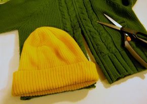 Make a hat out of an old sweater.... Shoebox Crafts, Sweater Crafts, Diy Handbags, Diy Mittens, Shoe Box Crafts, Operation Christmas Child Shoebox, Make A Hat, I Am Cold, Quilted Sweater