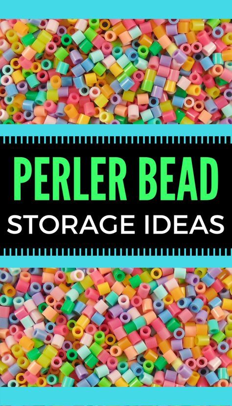 Bead Storage Ideas Organizations, Perler Bead Storage, Bead Storage Ideas, Fused Beads, Emma Kate, Easy Crafts To Sell, 3d Perler Bead, Diy Crafts For Girls, Perler Bead Templates