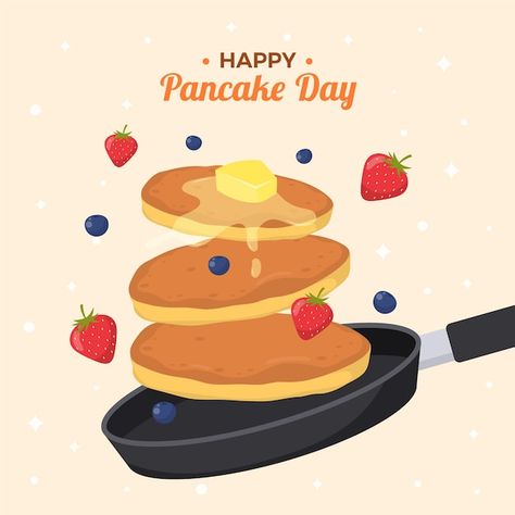 Pancake Drawing Easy, Pancake Business, Pancakes Drawing, Pancake Illustration, Pancake Drawing, Happy Pancake Day, 2024 Bujo, Homemade Recipe Books, Pancake Art