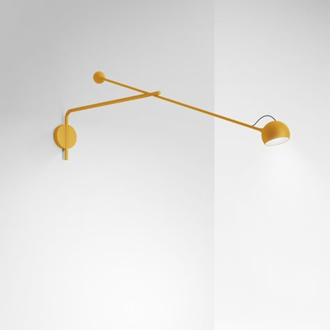 Arm Wall Light, Metal Wall Lamp, Foster Partners, Norman Foster, Focus Light, Alexander Calder, Dimmer Switch, Sustainable Design, Contemporary Interior