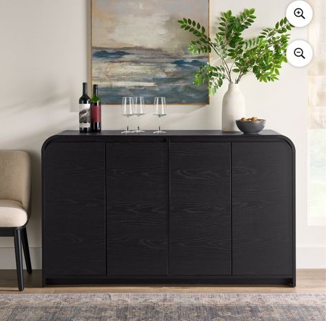 Better Homes & Gardens Juliet … curated on LTK Black Buffet Sideboard, Black Buffet, Entryway Cabinet, Kitchen Pantry Storage, Buffet Sideboard, Pantry Storage, Sideboard Furniture, Media Console, Sideboard Buffet