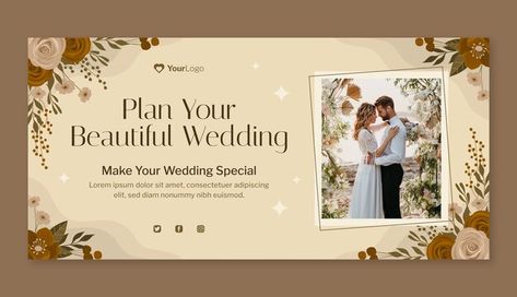 Free vector flat design wedding celebrat... | Free Vector #Freepik #freevector #engage #elegant-wedding #banner-wedding #marriage Marriage Flex Banner Design, Flex Banner Design, Flex Banner, Flex Design, Banner Wedding, Wedding Banner, Sale Banner, Design Wedding, Banner Template