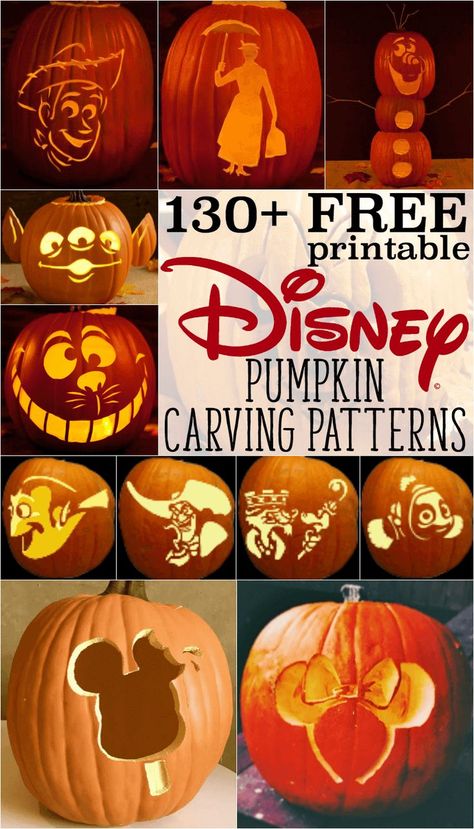 Disney pumpkin stencils: Over 130 printable pumpkin patterns for Halloween Disney Pumpkin Carving Patterns, Printable Pumpkin Patterns, Disney Pumpkins, Disney Pumpkin Stencils, Disney Pumpkin Carving Templates, Pumpkin Patterns, Dekorasi Halloween, Disney Pumpkin Carving, Halloween Pumpkin Carving Stencils