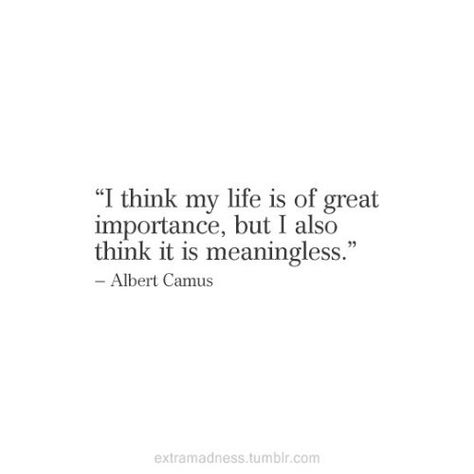 Yep Philosophical Quotes About Life, Empty Quotes, Classic Literature Quotes, Albert Camus Quotes, Camus Quotes, Unique Words Definitions, Powerful Inspirational Quotes, Self Inspirational Quotes, Writer Quotes