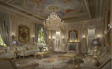 Fantasy Castle Bedroom, Luxury Home Decor Accessories, Old Money House, Royal Room, Castle Rooms, Royal Bedroom, Castle Bedroom, Luxury Mansions Interior, Simple Home Decoration