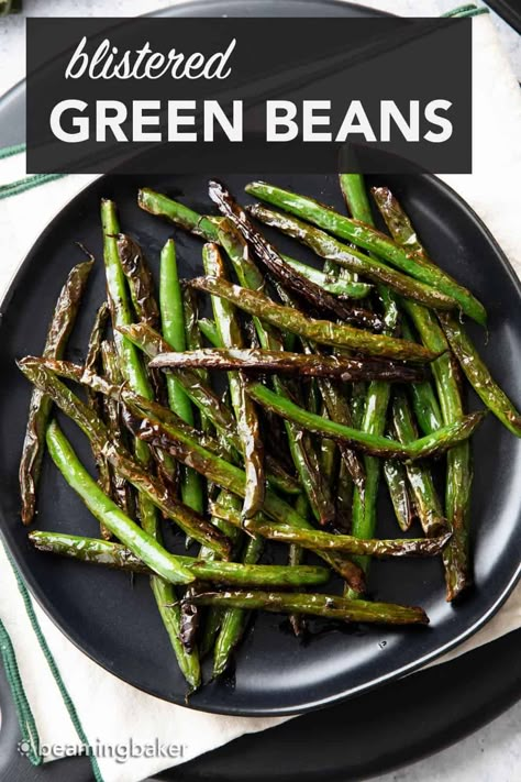 Dried Green Beans, Blistered Green Beans With Garlic, Blackened Green Beans, Charred Green Beans, Saltgrass Green Beans Recipe, Firecracker Green Beans Recipe, Teriyaki Green Beans Recipes, Salt Grass Green Beans Recipe, Blanched Green Beans