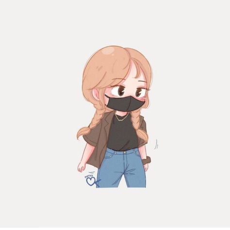 Kpop Chibi Blackpink, Rosé Chibi, Blackpink Chibi, Rosé Cartoon, Rosie Posie, Chibi Sketch, Cute Rose, Rose Black, Simple Wallpapers