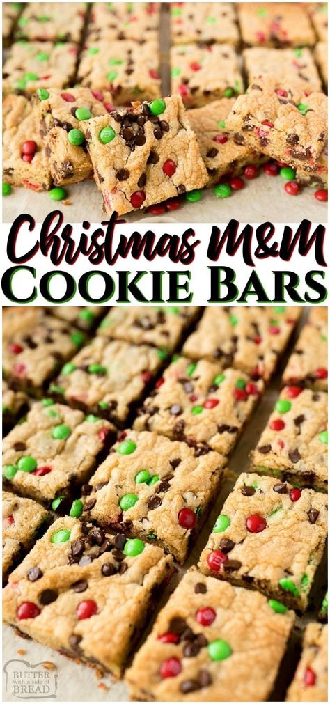 Chocolate Chip Cookie Bar, Bread Christmas, Christmas Cookie Bars, Chocolate Chip Shortbread Cookies, Chewy Bread, Chocolate Brownie Cookies, Cookie Brownie Recipe, Toffee Cookies, Cookie Bar