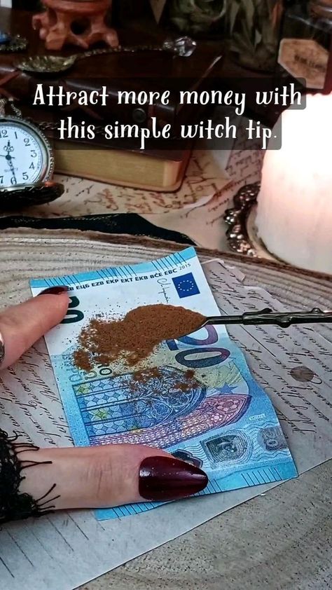 Magic Spell Words, Magical Herbs Witchcraft, Money Candle Spell, Money Spells Magic, Wicca Recipes, Powerful Money Spells, Money Spells That Work, Easy Love Spells, Good Luck Spells