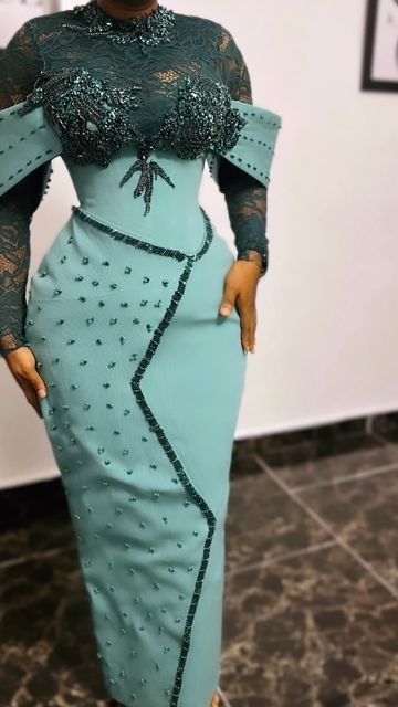 Aso Oke Dress Styles, African Prom Dresses Ankara, Nigerian Traditional Dresses, Ready To Wear Dress, Aso Ebi Lace Styles, African Traditional Wedding Dress, Nigerian Lace Styles Dress, Nigerian Lace Styles, Traditional Wedding Attire